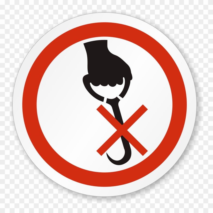 Do Not Use Hooks Iso Prohibition Circular Sign Use No Hooks Clipart