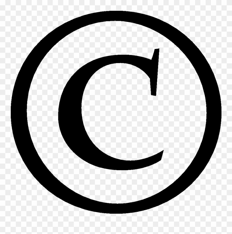 Copyright Sign Png Clipart