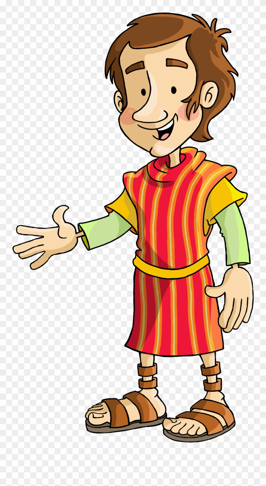 23-benyamin - Dibujos De Personajes Hebreos A Colores Clipart