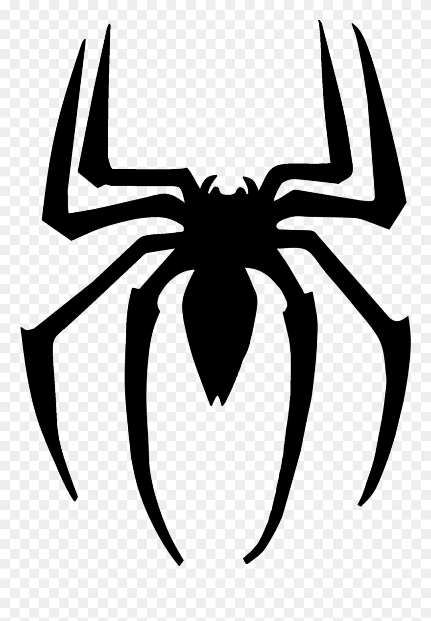 Spiderman Symbol Spiderman Spider Symbol - Spider-man Birthday Shirt Custom Name And Age Spider-man Clipart