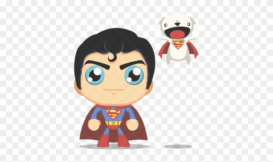 Superman Clip Cute - Superman Cute - Png Download