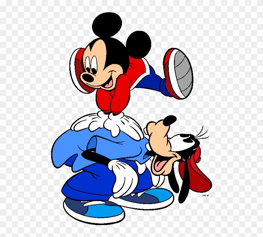 Mickey, Donald And Goofy Clip Art Disney Clip Art Galore - Mickey Mouse - Png Download