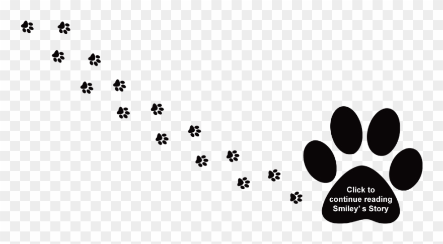 Dog Trail Free Download Best On X - Dog Paw Print Trail Png Clipart