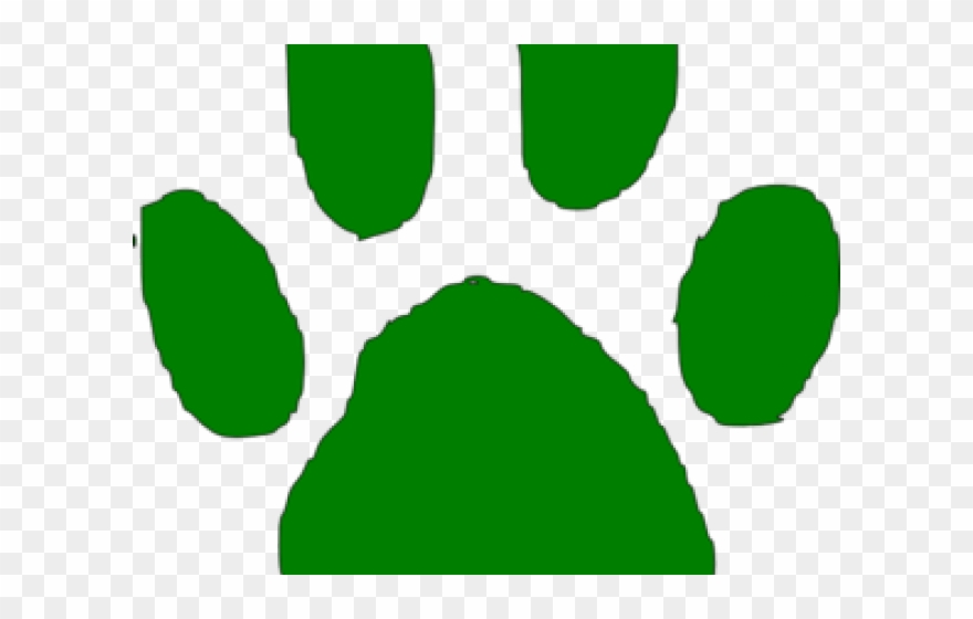 Grizzly Clipart Cougar Claw - Make Your Own Paw Print Template Sticker - Png Download