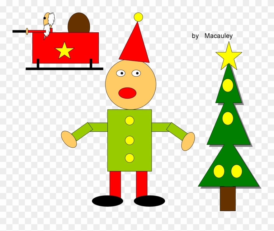 Macauley - Christmas Tree Clipart