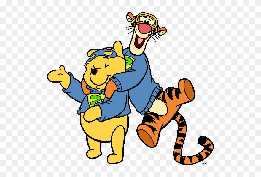 Tigger, Winnie The Pooh - My Friends Tigger And Pooh Clipart