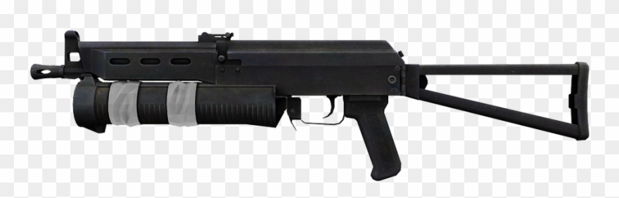 Military Rifle Cliparts 24, Buy Clip Art - Pp Bizon Real - Png Download