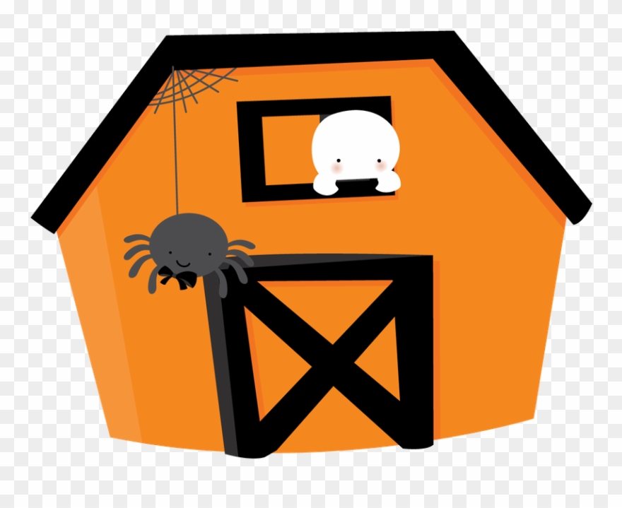 Zwd Barn - Halloween Clipart