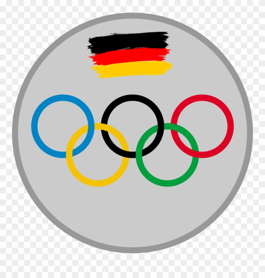 Die Olympische Silbermedaille Geht Somit An Deutschland - Mexican Summer Olympics 1968 Clipart
