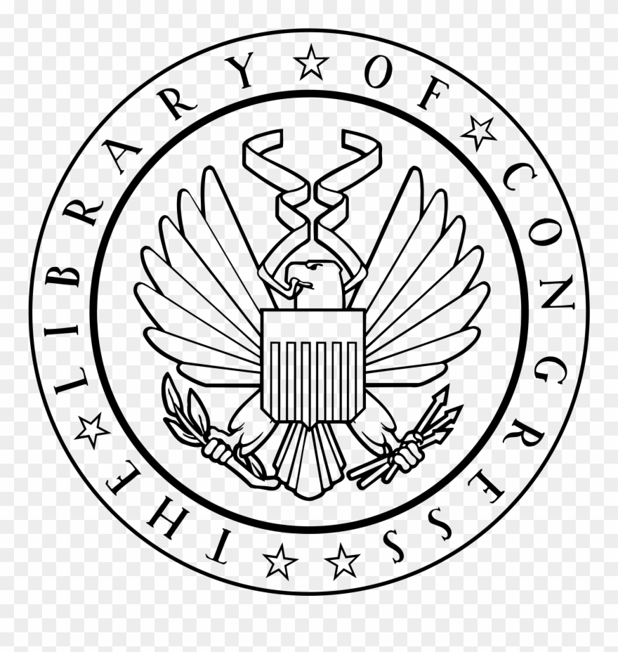 Graphic Library Drawing At Getdrawings Com Free For - Us Library Of Congress Logo Clipart