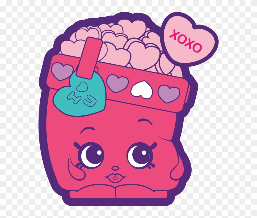 Shopkins Season 2 Png Vector Free Library - Shopkins Hearts Clipart