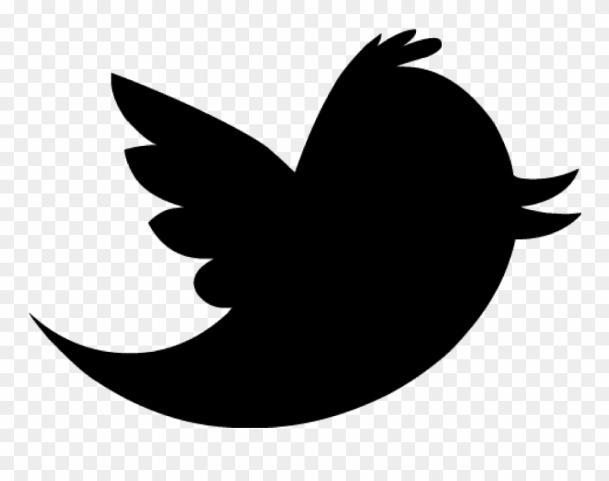 Twitter Clipart Transparent Background - Black Twitter Logo Transparent Background - Png Download