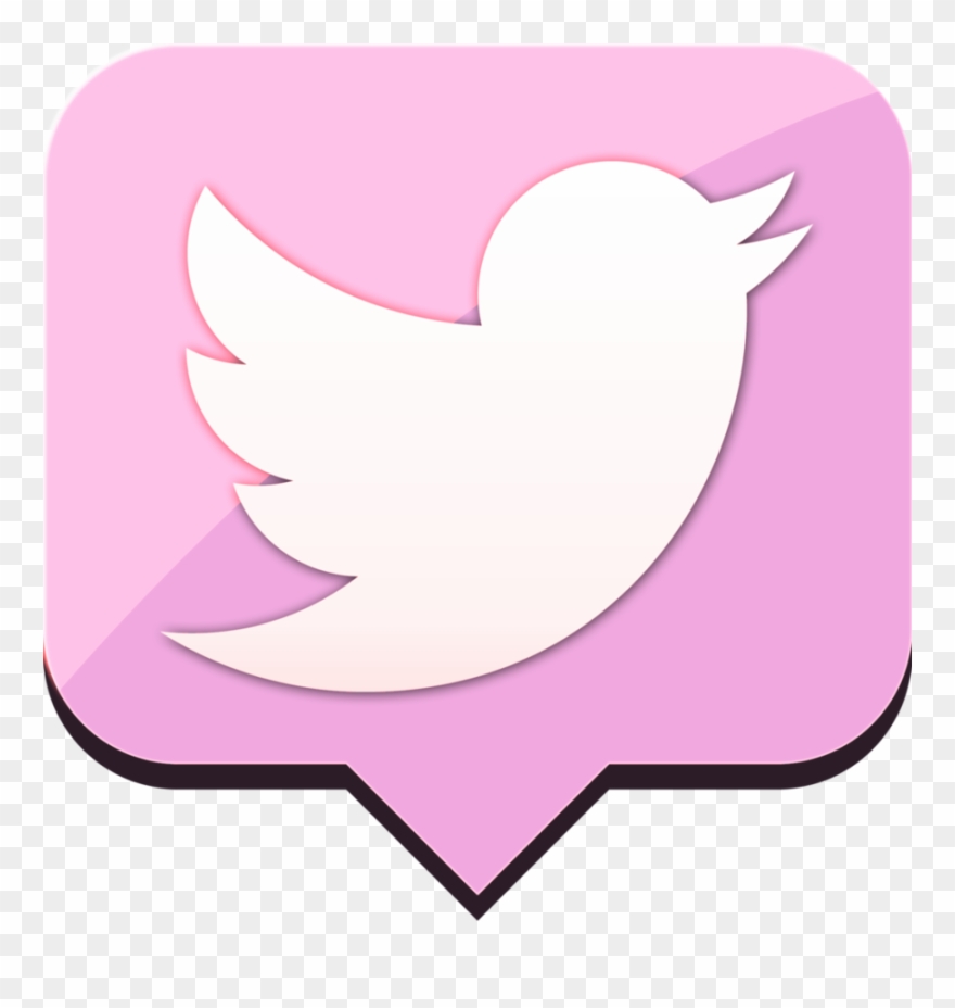 Pink Twitter Png - Twitter Logo Png Pink Clipart
