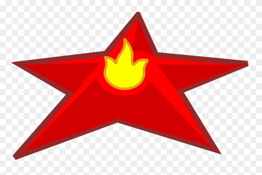 Red Star Clipart 14, Buy Clip Art - Bintang 3d - Png Download