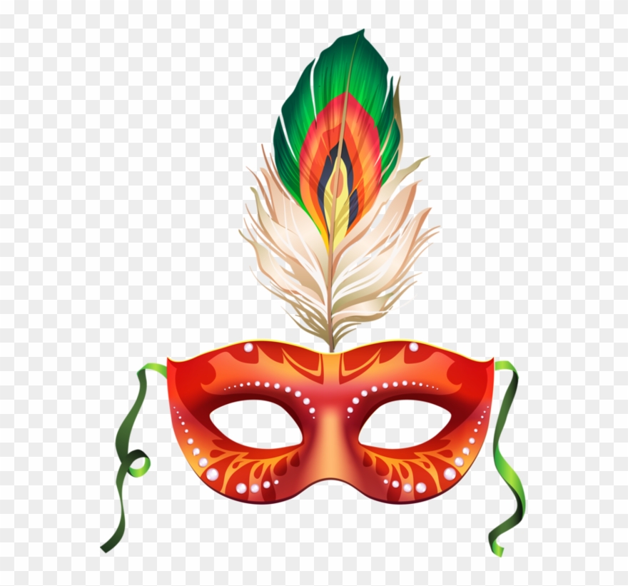 Masques - Mardi Gras Masks Transparent Clipart
