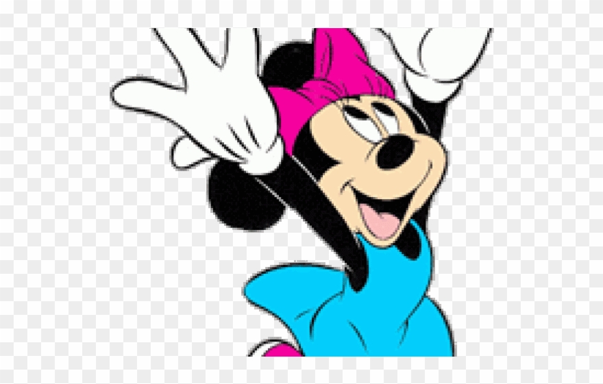 Minnie Mouse Clipart Basketball - Minnie Mouse Jugando Baloncesto - Png Download