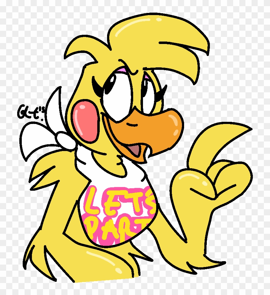 Chica Sticker - Fnaf Toy Chica Gif Clipart