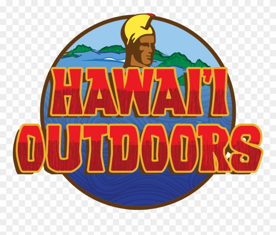 Hawaii Outdoors Adventure Logo Design - Hawaii Clipart