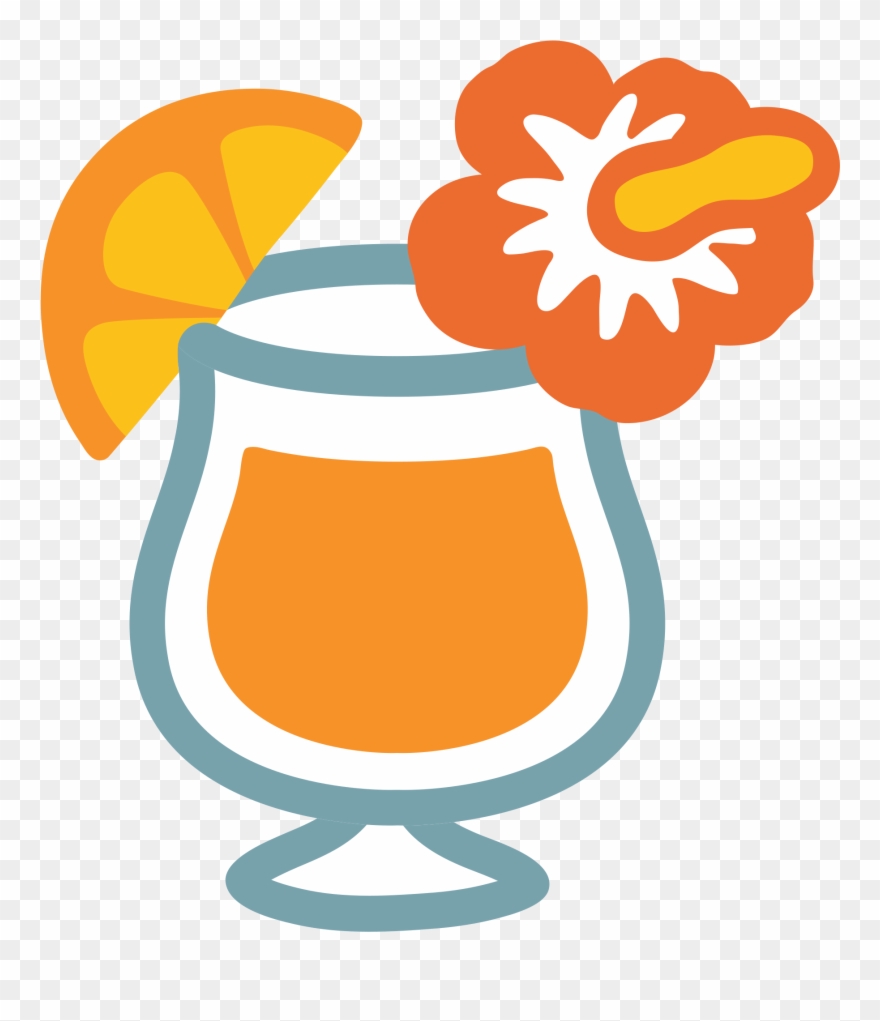 Tropical Emoji Png - 🍹 Emoji Clipart
