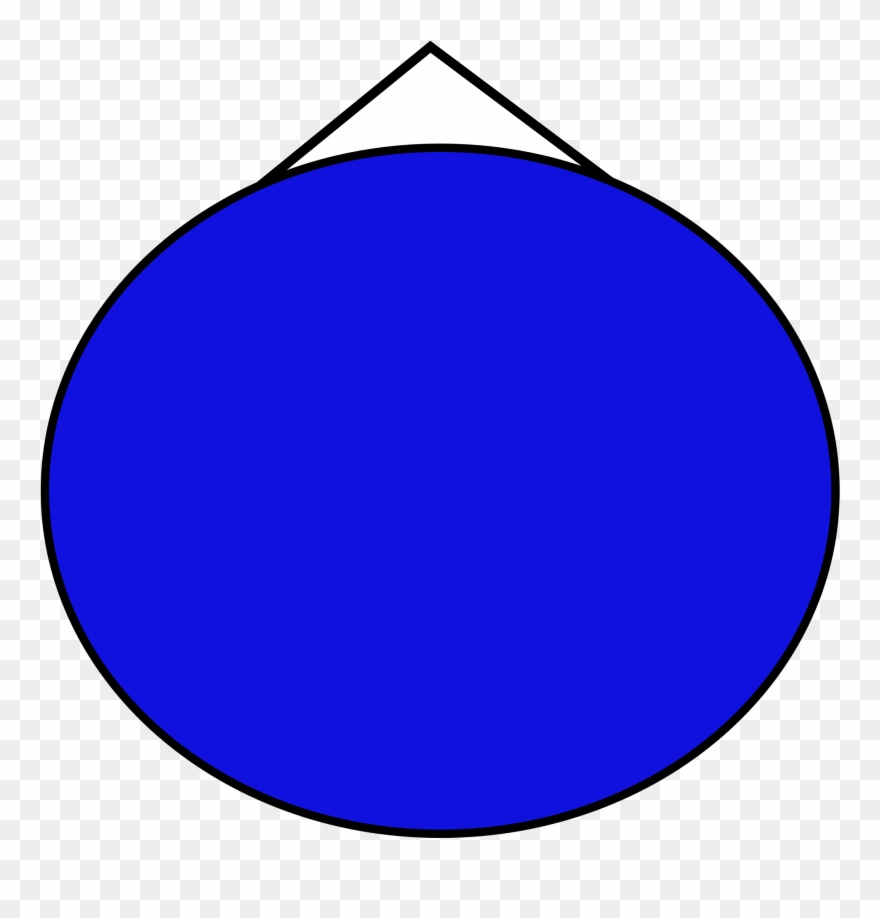 Blue Person From Above Icon - Blueberry Clipart