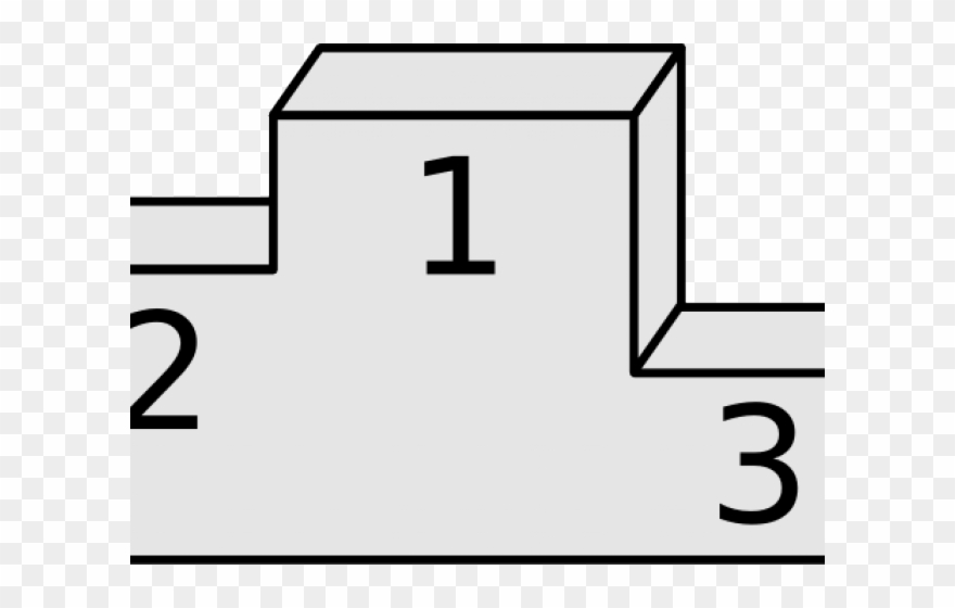 Racing Clipart Podium - Olympic Podium Clipart - Png Download