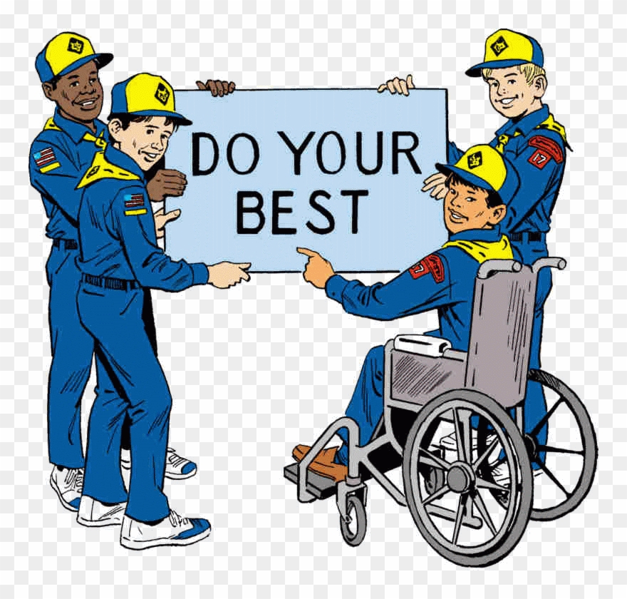 Cub Scout Pack 103 Williamsburg Virginia Usa Cub Scout - People Doing Their Best Clipart