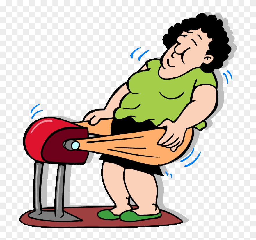 Thin Vector Black And Clip Art Royalty Free Stock - Fat Woman Wiggling Butt - Png Download