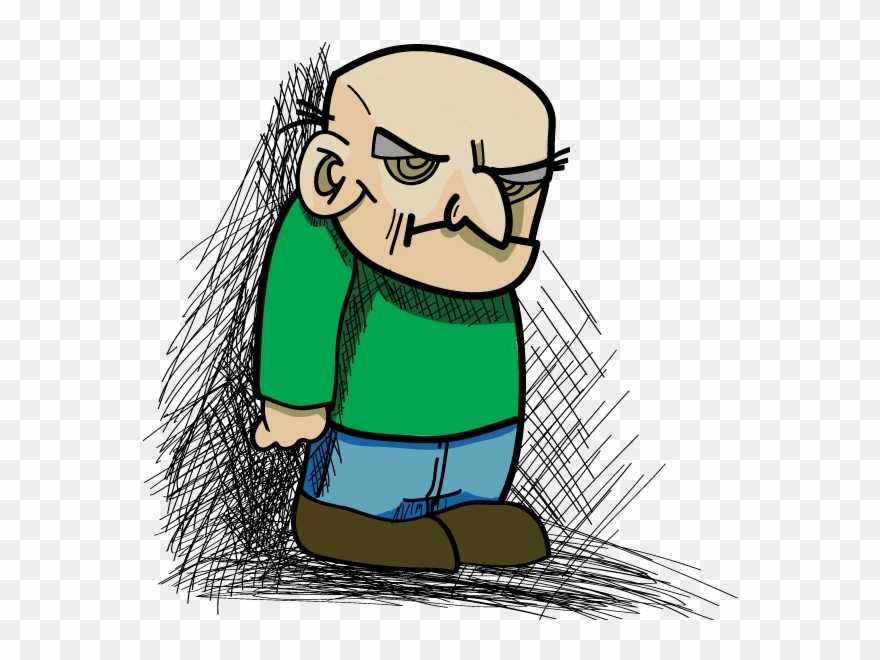 Learning To Draw In Adobe Illustrator ~ Debbie Teakle - Grumpy Old Man Drawing Clipart