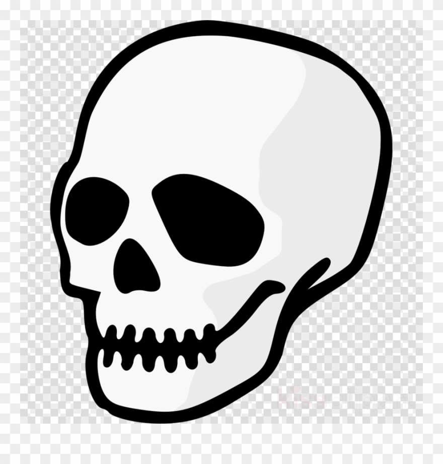 Skull Clipart Skull Clip Art - Clip Art Skeleton Head - Png Download