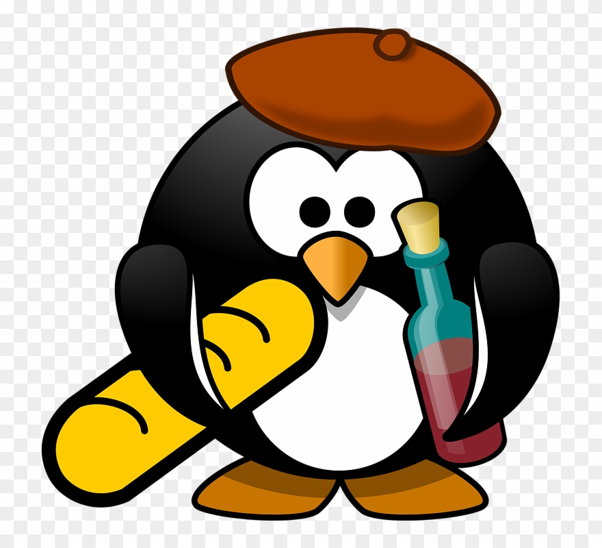 Happy Penguin Cliparts 19, Buy Clip Art - Cartoon Penguin - Png Download