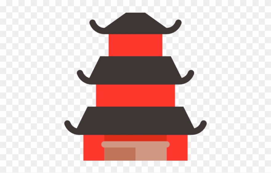 Pagoda Clipart Chinese - Png Download