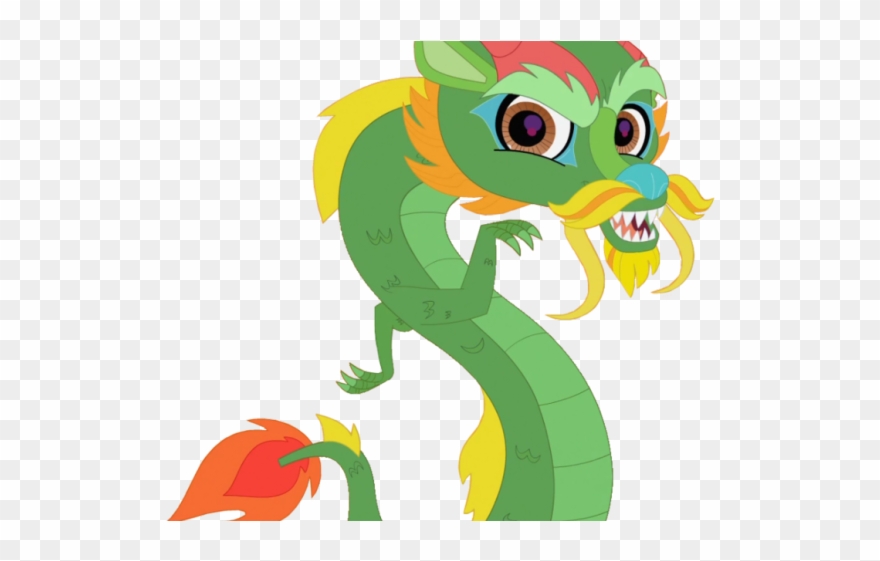Chinese Dragon Clipart Cartoon - Dragón Animado De China - Png Download