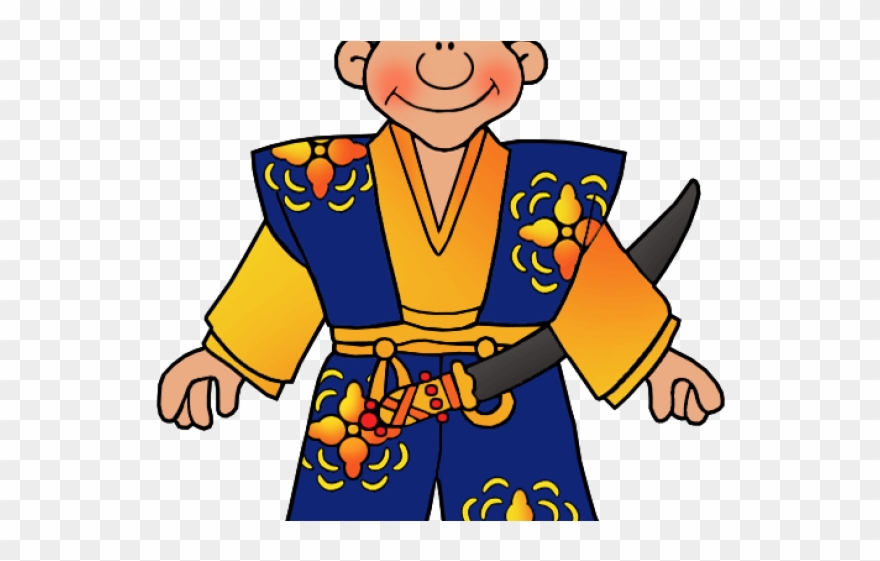 Samurai Clipart Chinese Soldier - Japan Samurai - Png Download