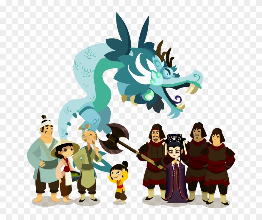 The Story Is About A Little Chinese Girl Who Goes To - Cartoon Clipart