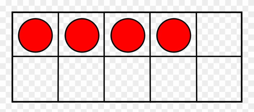 Free Ten Frame Clipart - Clip Art Ten Frame - Png Download