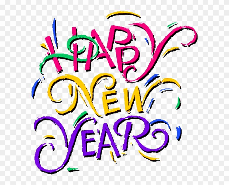 Transparent New Year Backgrounds - Happy New Year 2918 Clipart