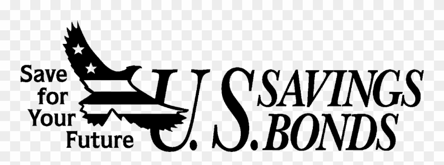 B&w Gif - Us Savings Bonds Logo Clipart