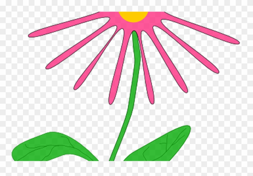 Jenni Whimsical Pink Flower Clip Art At Clkercom Vector - Pink Flower Clip Art - Png Download