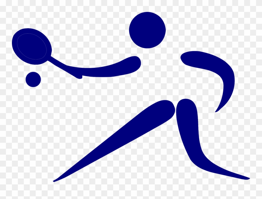 Tennis Clipart Rocket - Tennis Player Clipart Png Transparent Png