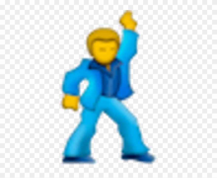 Man Dancing - Boy Dancing Emoji Clipart