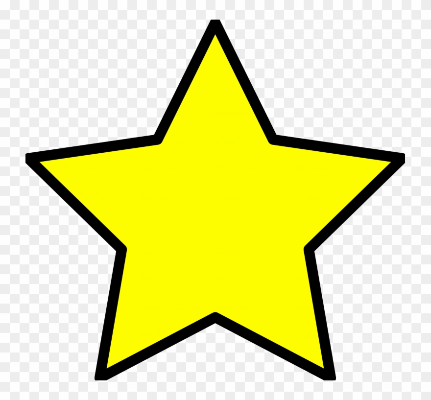 Hd Christmas Tree Star Clip Art Cdr » Clip Art Designs, - Star Clipart - Png Download
