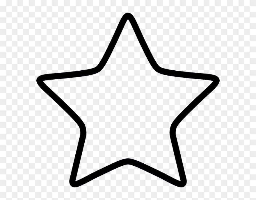 Collection Comments - Empty Star Png Clipart