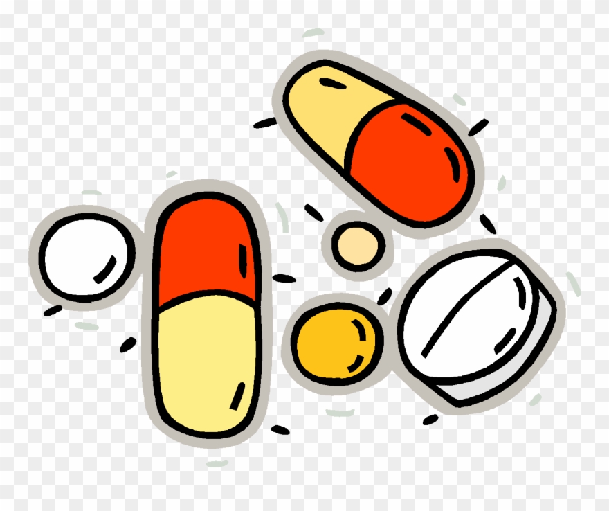 Pills Clipart Medication Safety - Effect Of Drugs Clipart - Png Download