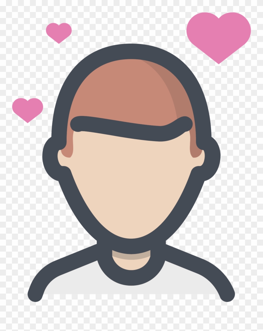 Man Falling In Love Icon - Heart Clipart
