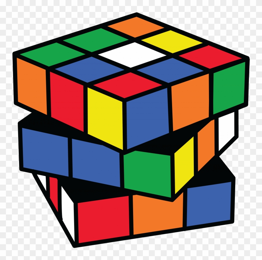 19 Rubix Cube Vector Library Library Huge Freebie Download - Rubik's Cube Clipart