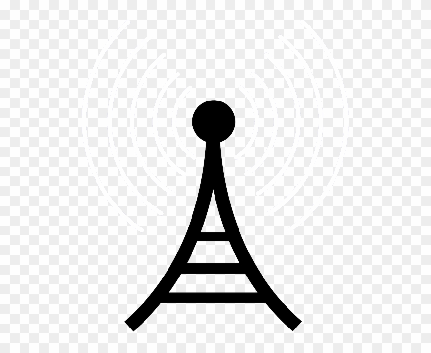 Advantages Of Using Mobile Phone Signal Booster - Radio Waves Icon Png Clipart