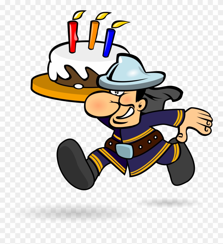 Fireman Cartoon 5, Buy Clip Art - Firefighter - Png Download