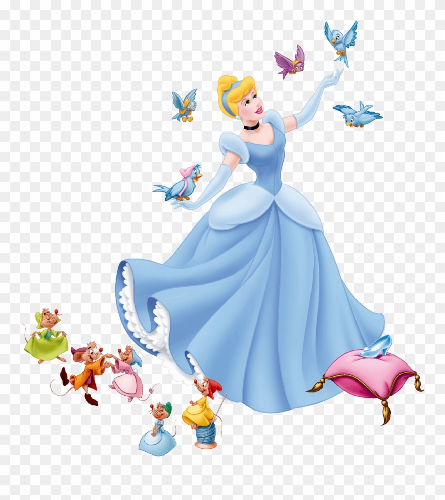 Cinderella Birds Clipart - Cinderella Clipart - Png Download