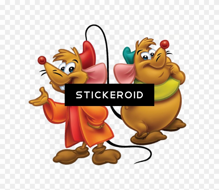 Cinderella - Cenicienta Y Los Ratones Clipart