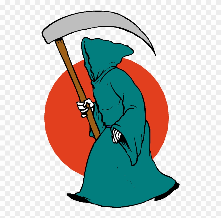 Grim Reeper 2 Namaste Publishing Uk Drawings Grim Reeper - Birthday Clipart